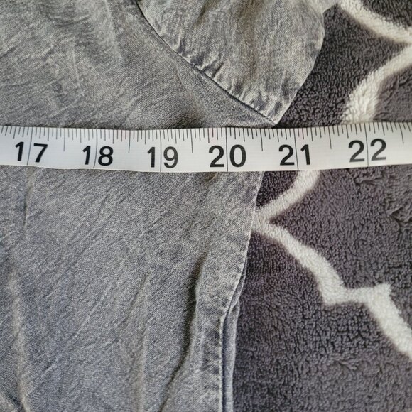 Solitaire Peasant Top Womens Size Large Tunic Bohemian Long Sleeve Embroidered - Picture 6 of 8